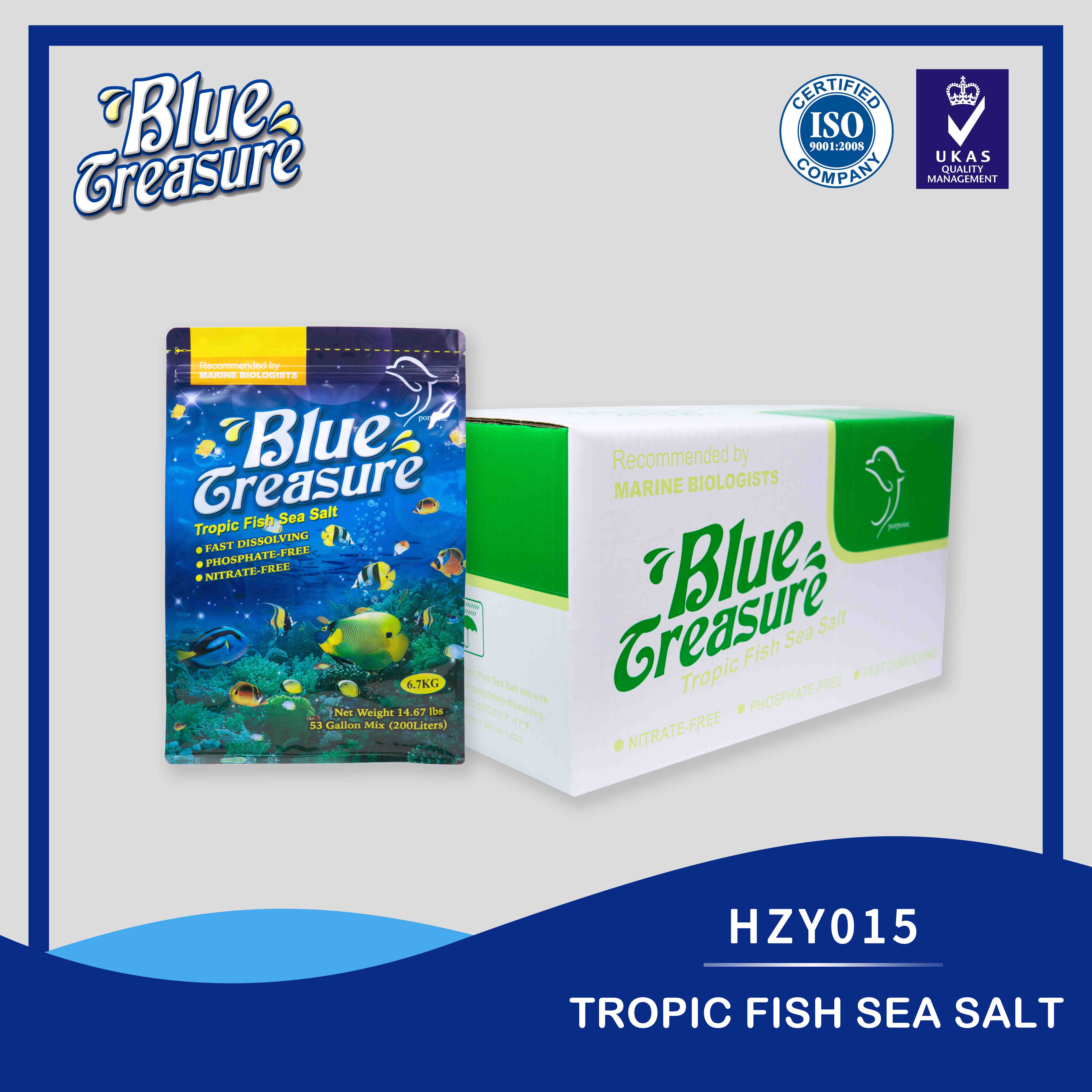 Tropic Fish Sea Salt 3*6.7kg/carton HZY015